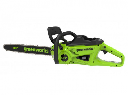 Пила цепная аккумуляторная Greenworks GD40CS20X, 40V, 40 см, 2000 Вт, бесщеточная, без АКБ И ЗУ