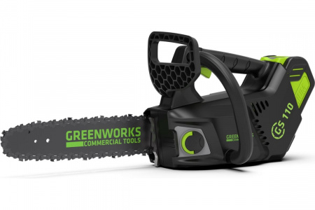 Пила цепная одноручная аккумуляторная Greenworks GD40TCS , 40V, 25,4 см, бесщеточная,без АКБ и ЗУ