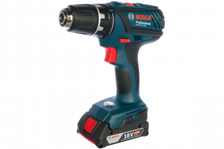 Дрель-шуруповёрт аккумуляторная 18.0В/2.0Ач/63Нм. Bosch GSR 18-2-LI Plus Professional 06019E6120