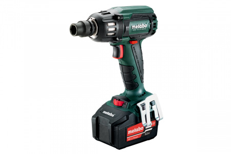 Гайковерт Metabo аккумуляторный SSW 18 LTX 400 BL ( 18V/ 1/2 Li-ion 400НМ, 2акк)